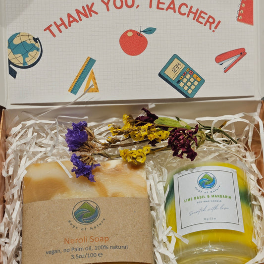 Personalised Candle & Soap Gift