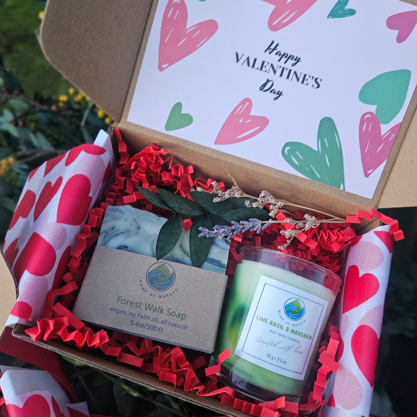 Personalised Candle & Soap Gift