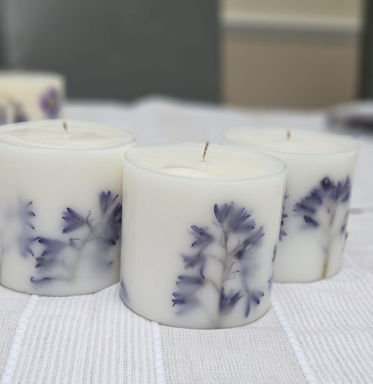 Bluebell Botanical Candle