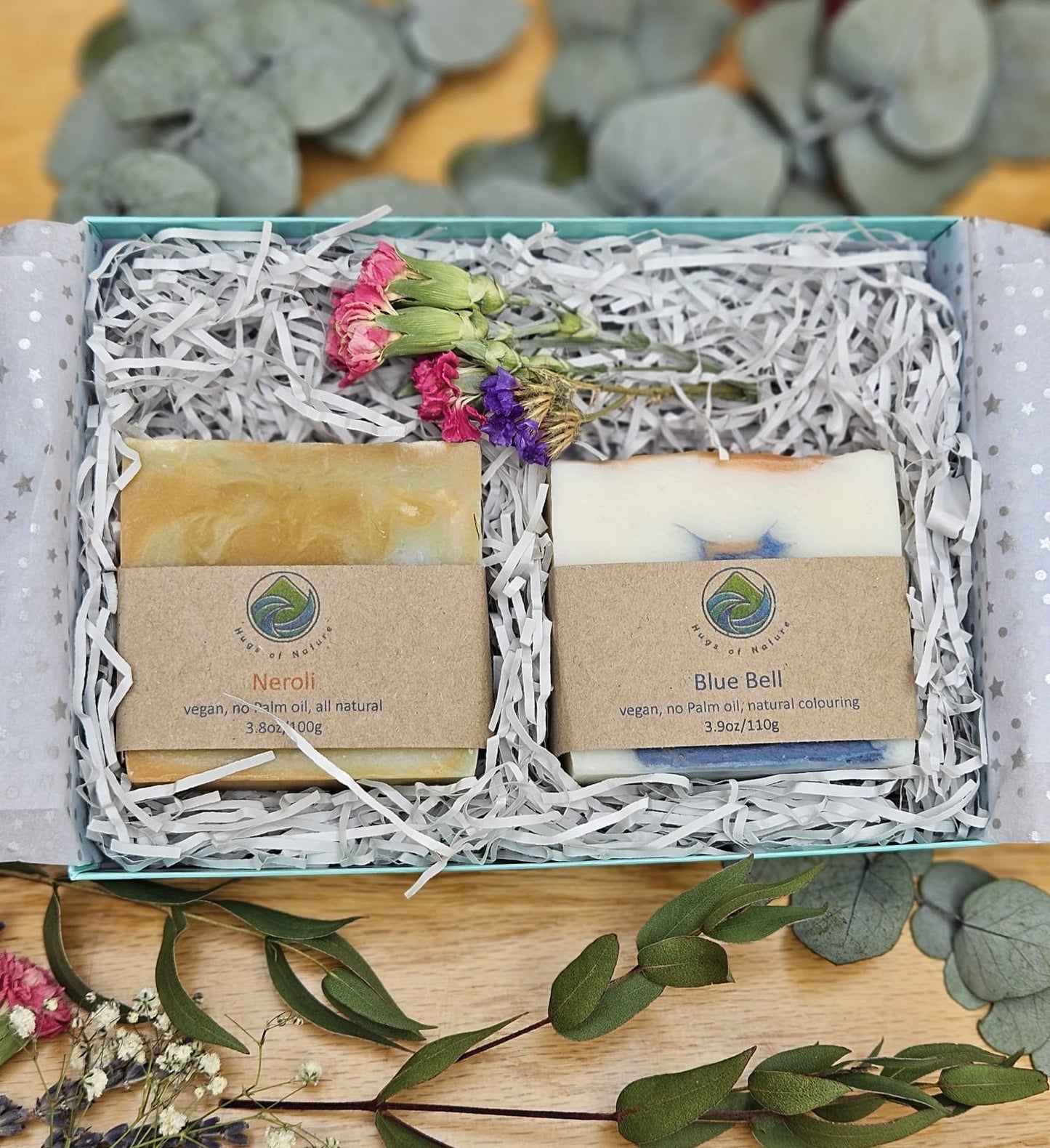 Customised Present With Two Soaps