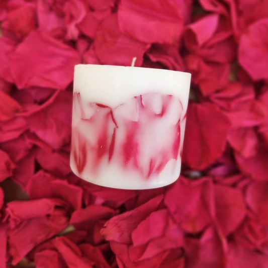 Rose Botanical Candle